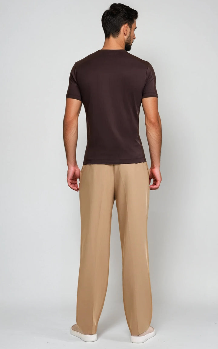 Men’s Slim Fit Heavyweight T-Shirt - Burgundy
