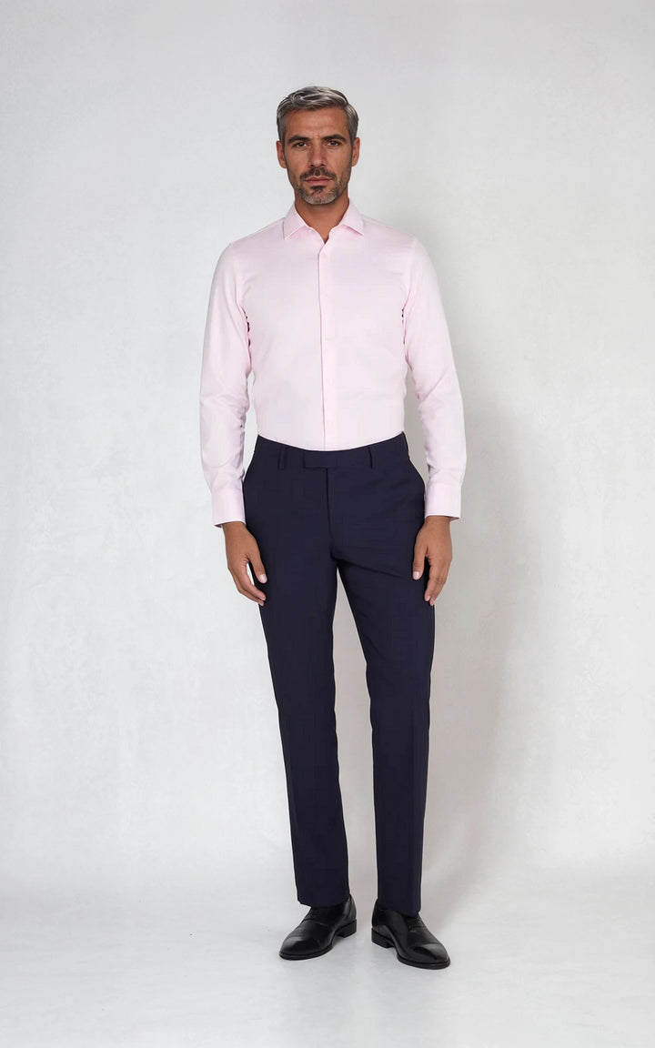 Men’s Slim Fit Heritage Twill Shirt - Light Blue