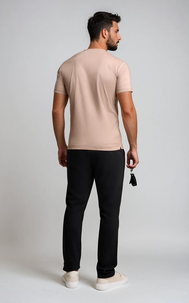 Men’s Slim Fit Heavyweight T-Shirt - Black