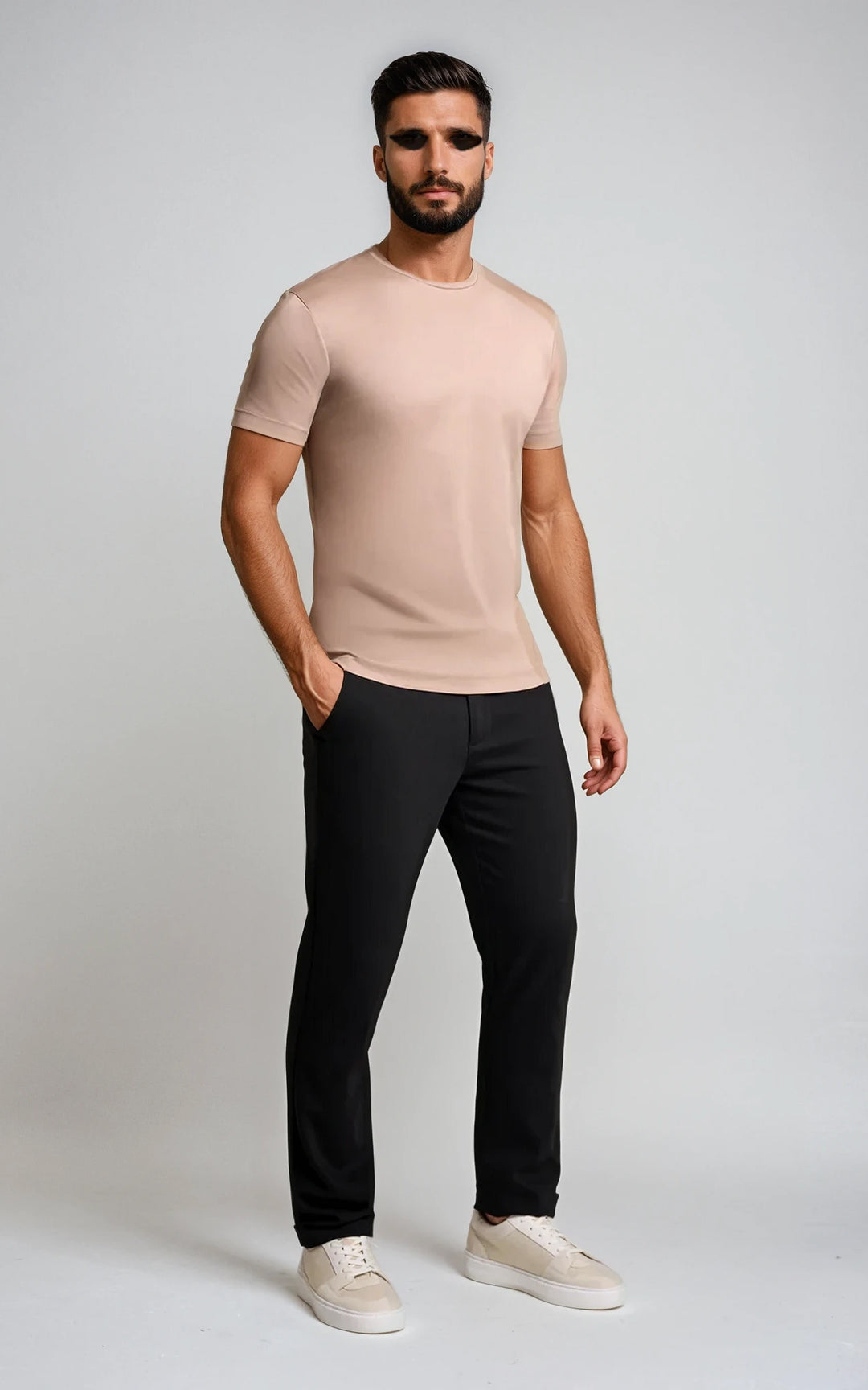 Men’s Slim Fit Heavyweight T-Shirt - Burgundy